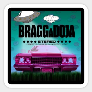 Braggadoja Mothership Sticker